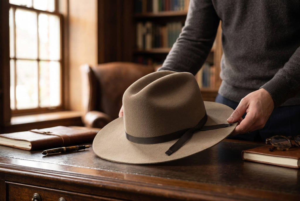 Fine Felt Cattleman Cowboy Hat