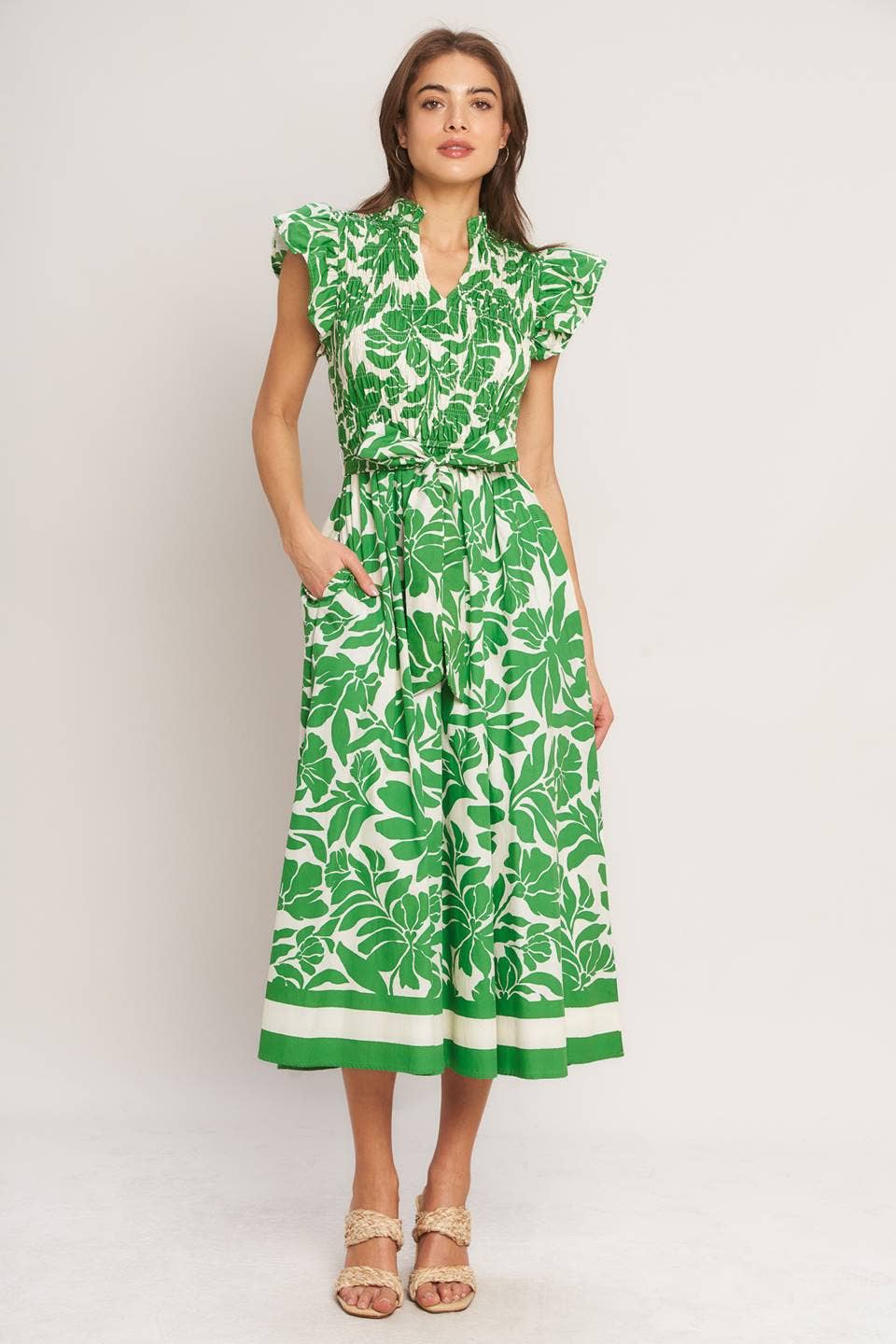 Lucky midi dress