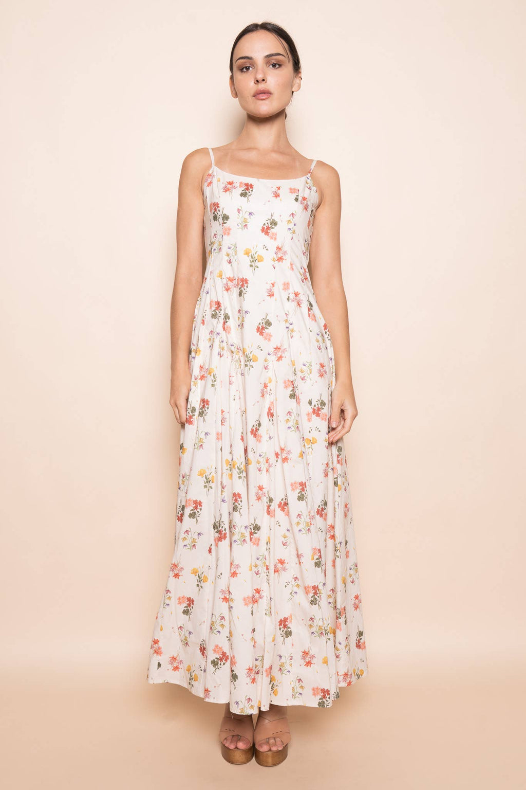 Floral Print Maxi Dress