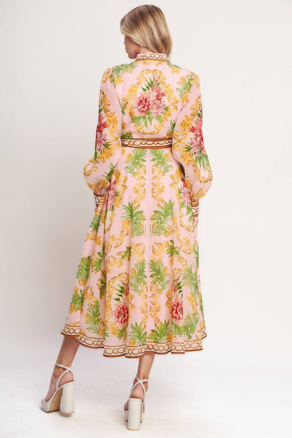 Springtime midi dress