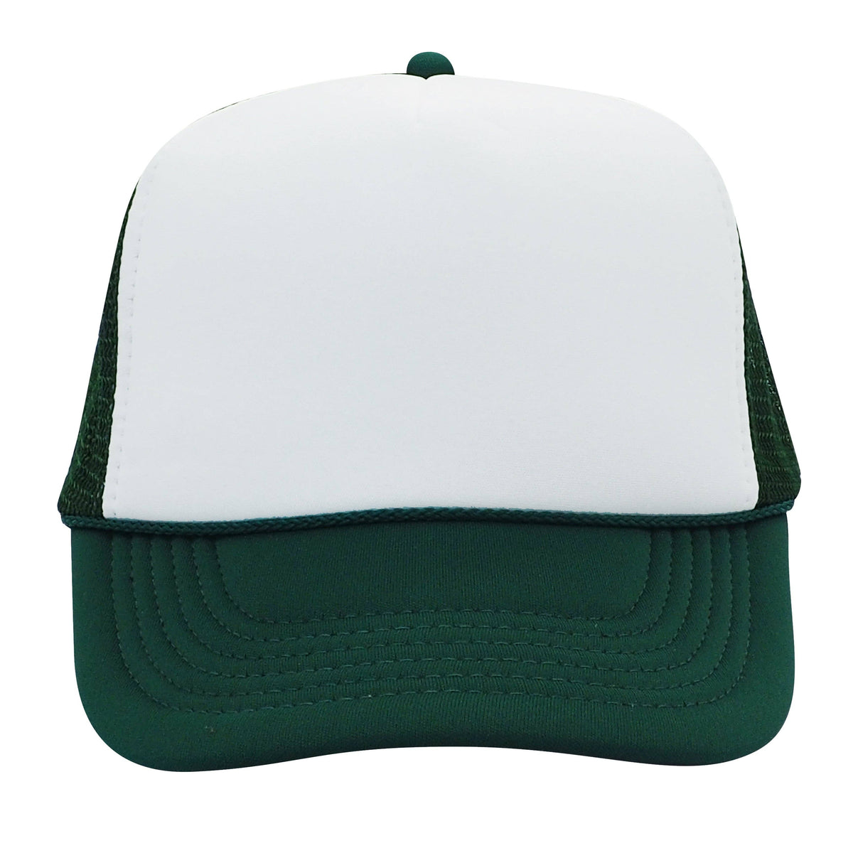 Nissun Foam Trucker Hat, 5 Panel Mesh Cap, Two Tone Colors - SPC