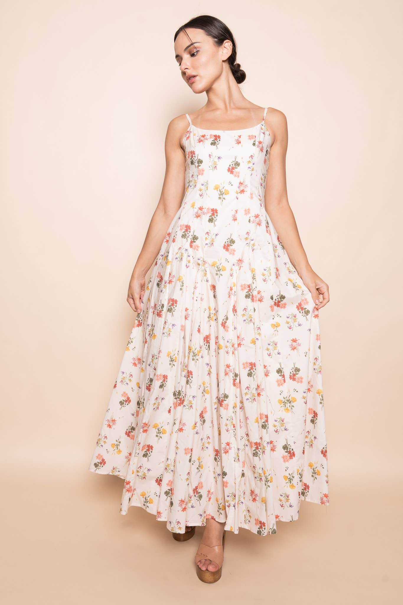 Floral Print Maxi Dress