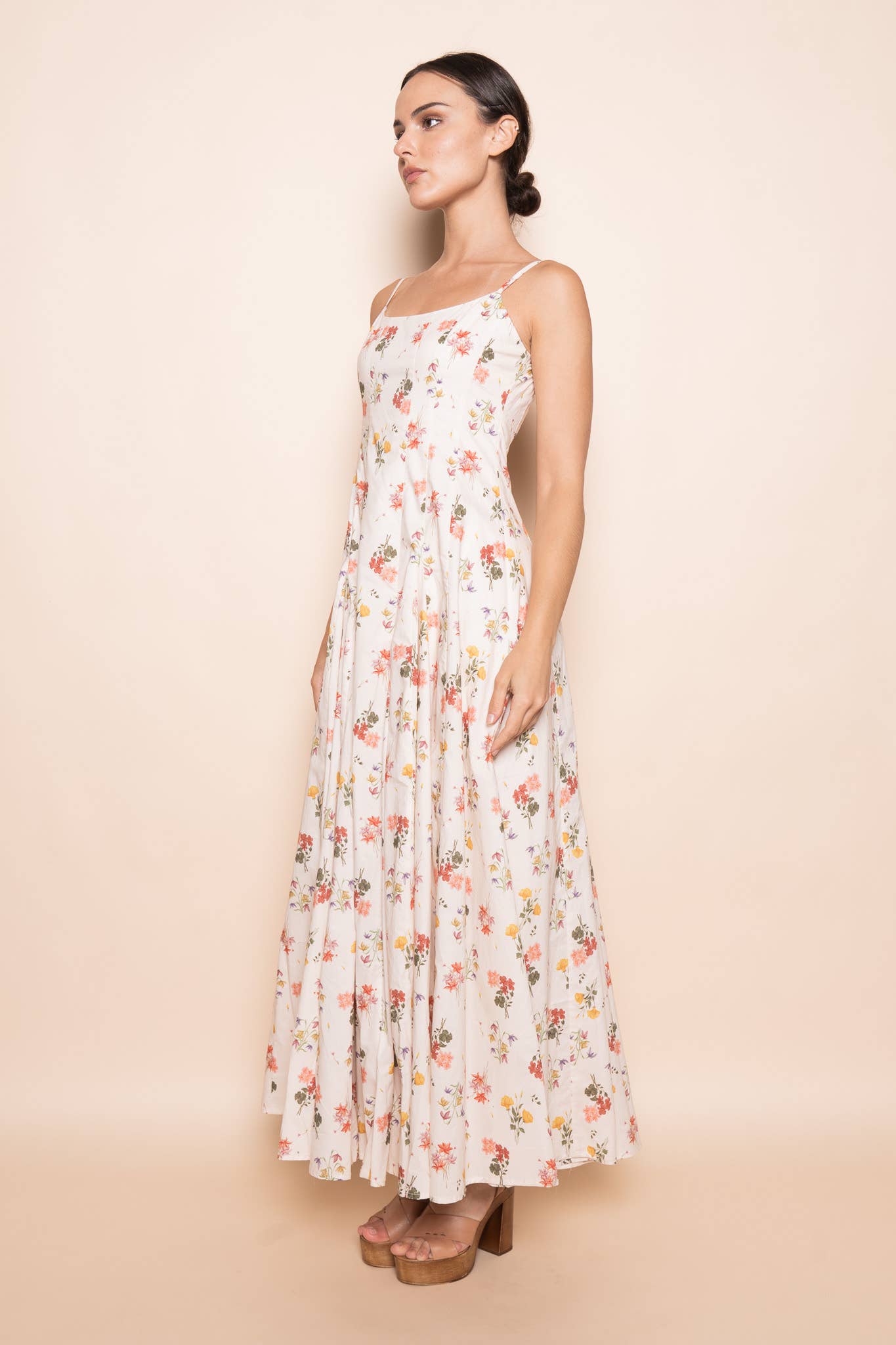 Floral Print Maxi Dress