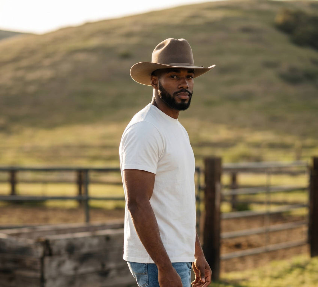 Fine Felt Cattleman Cowboy Hat
