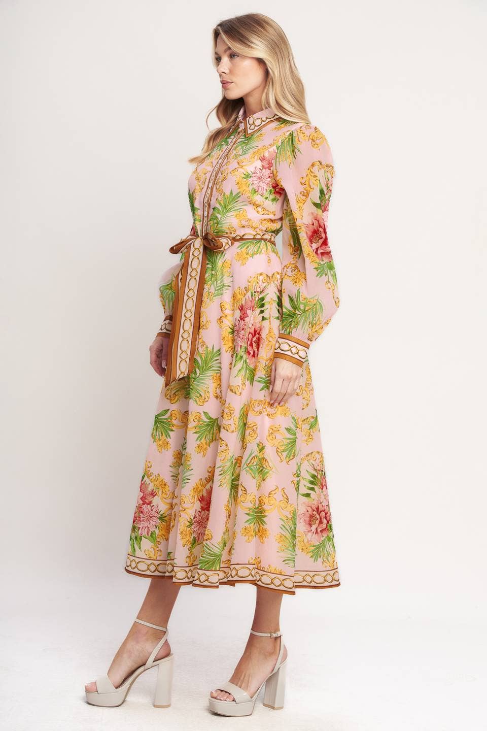 Springtime midi dress