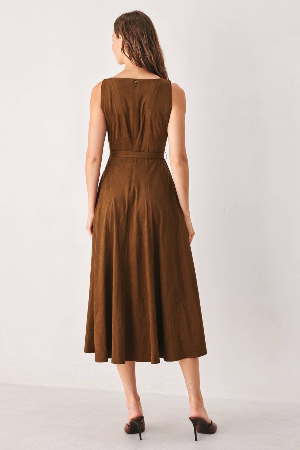 Stepping Into Fall Midi Dress