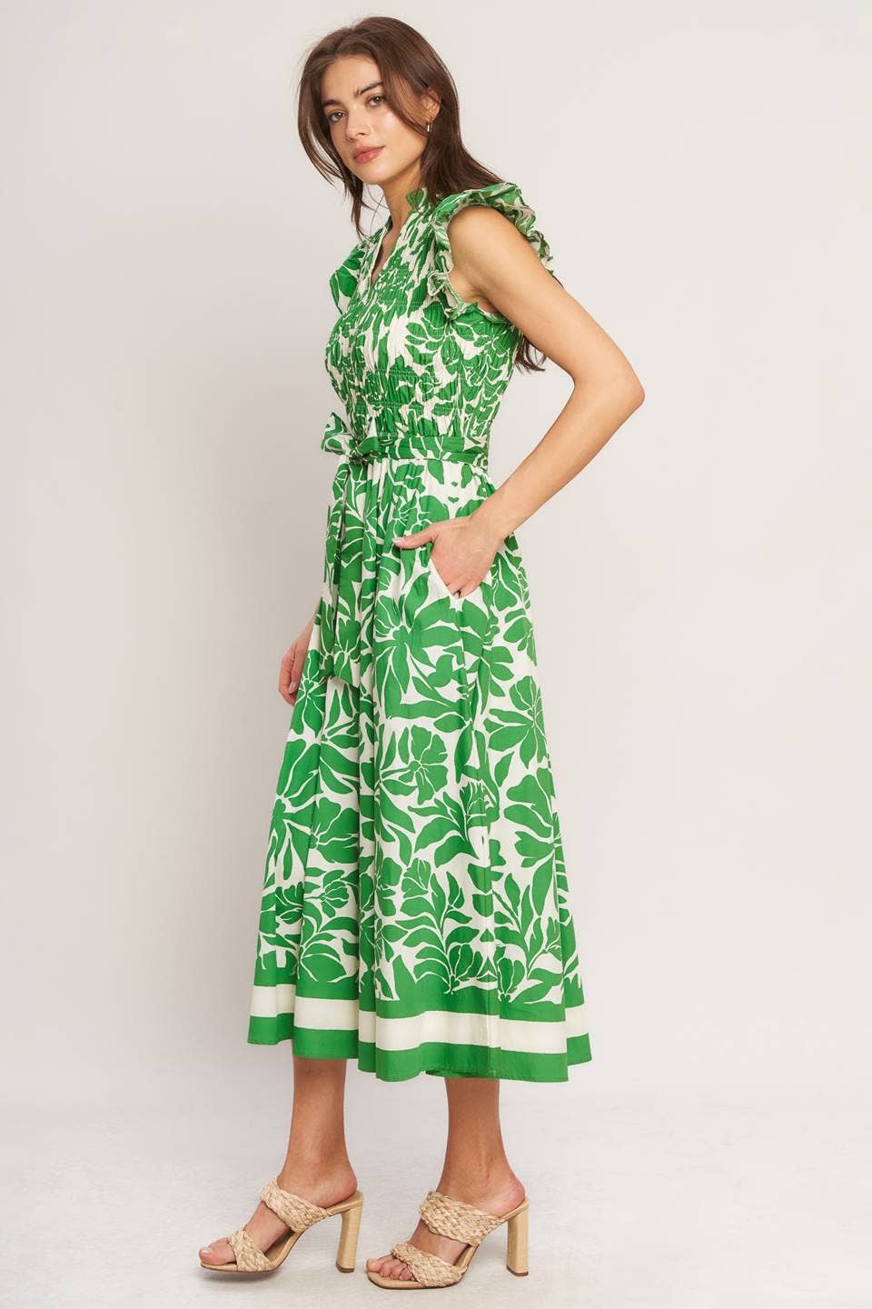 Lucky midi dress