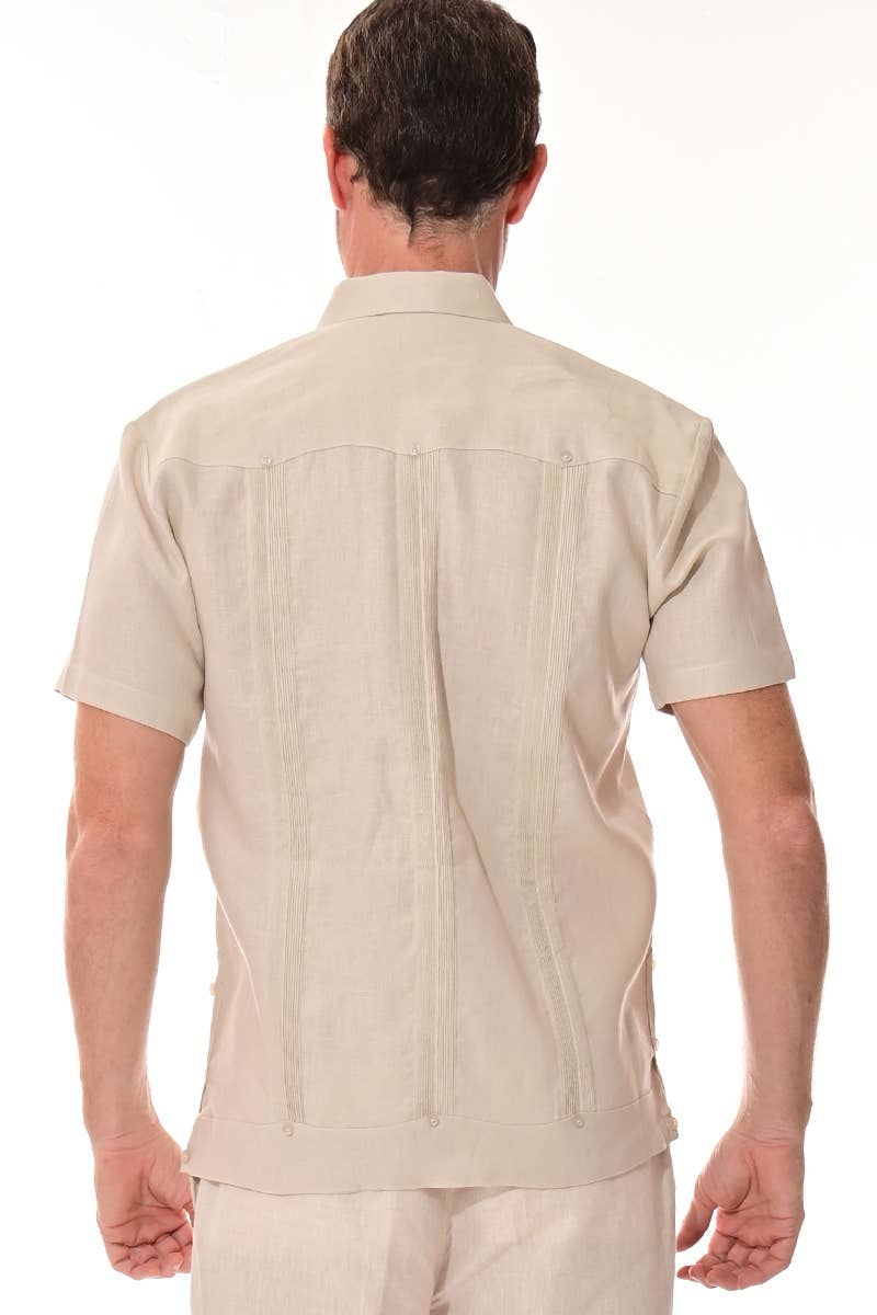Men's Guayabera Linen Shirt