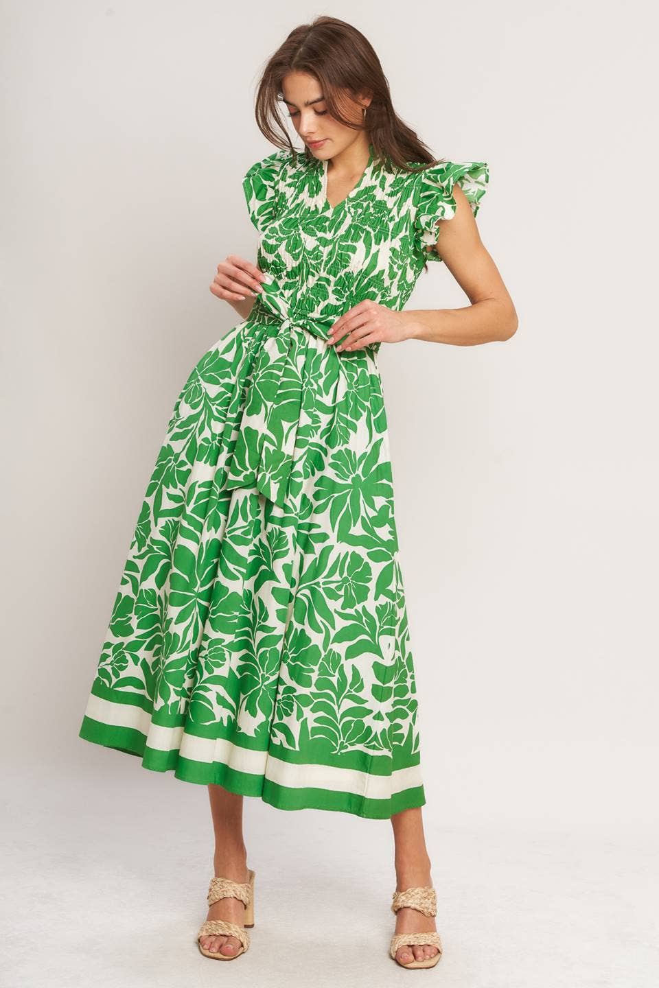 Lucky midi dress