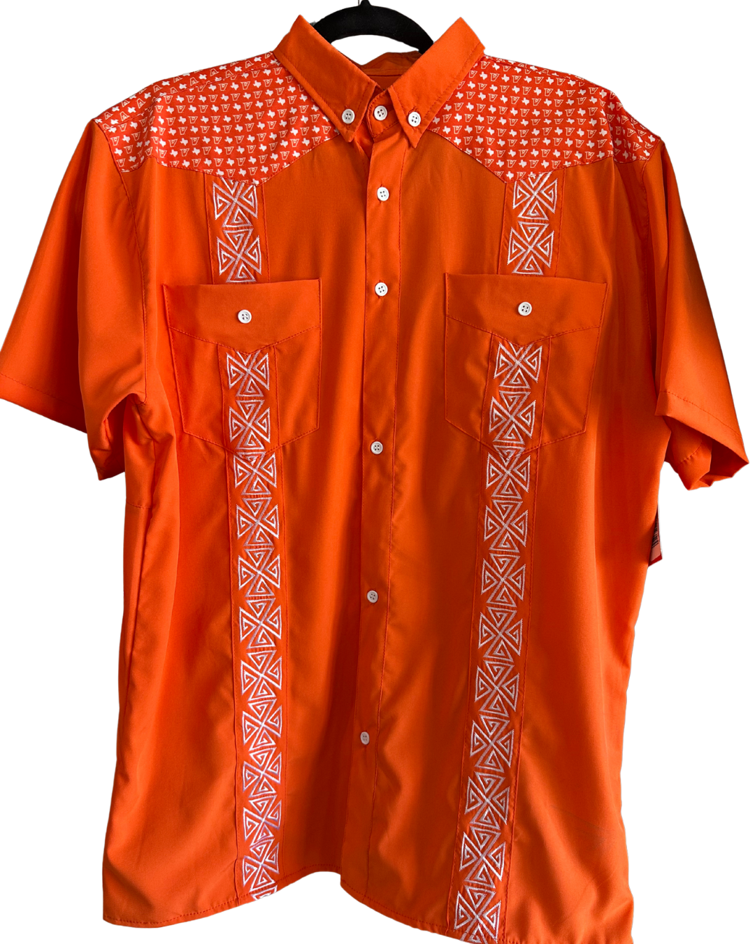 Orange UTRGV Guayabera