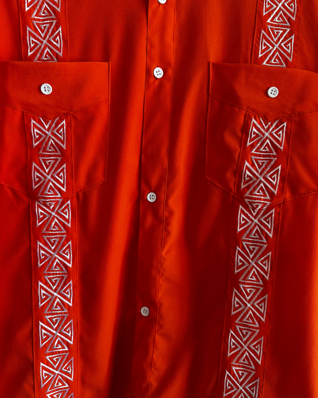 Orange UTRGV Guayabera