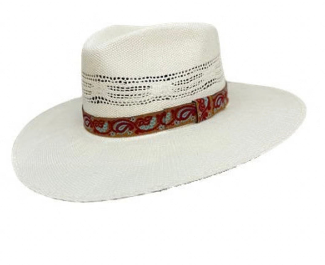 Fedora Straw 3 3/4 Brim