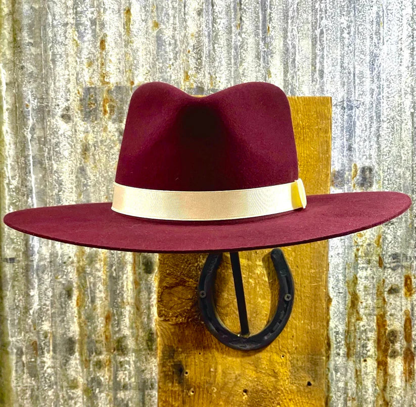 Fedora Burgundy