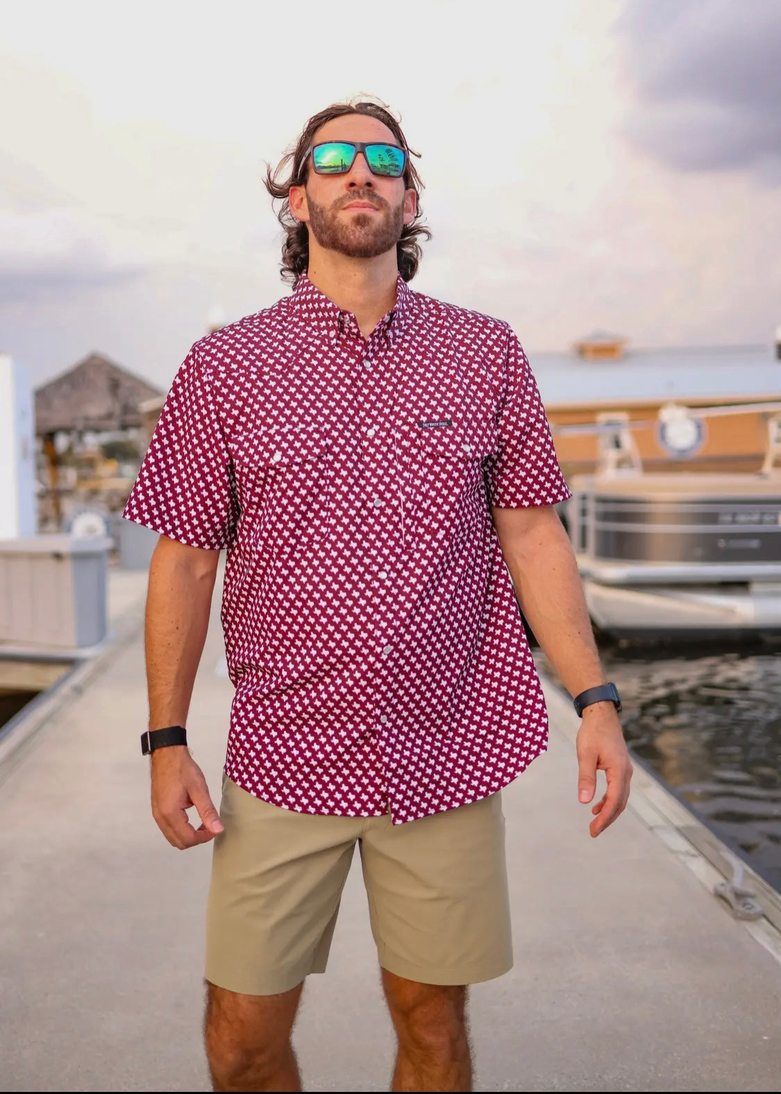A&M Salt Water Fishing Shirt