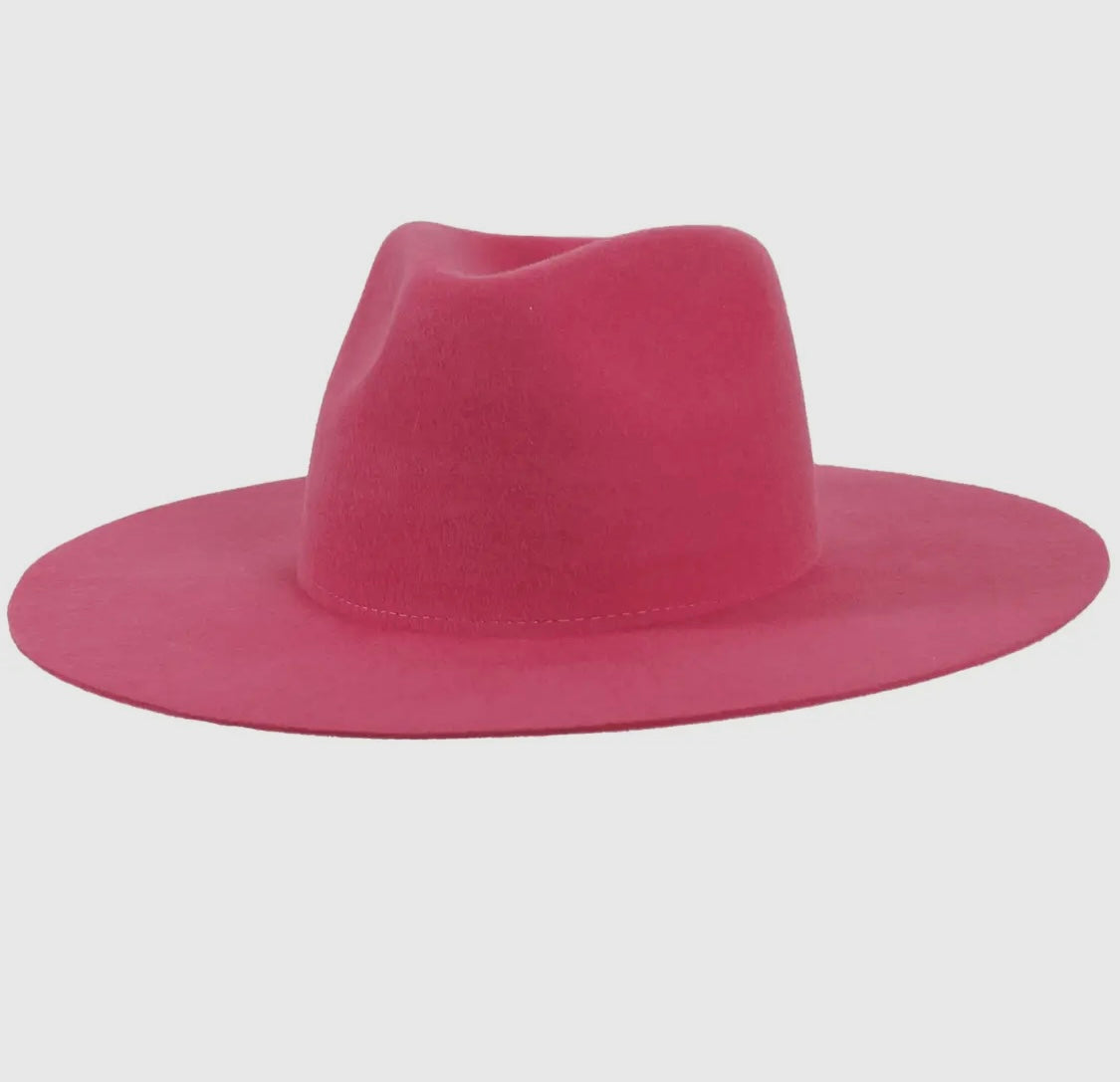 American Pink Fedora