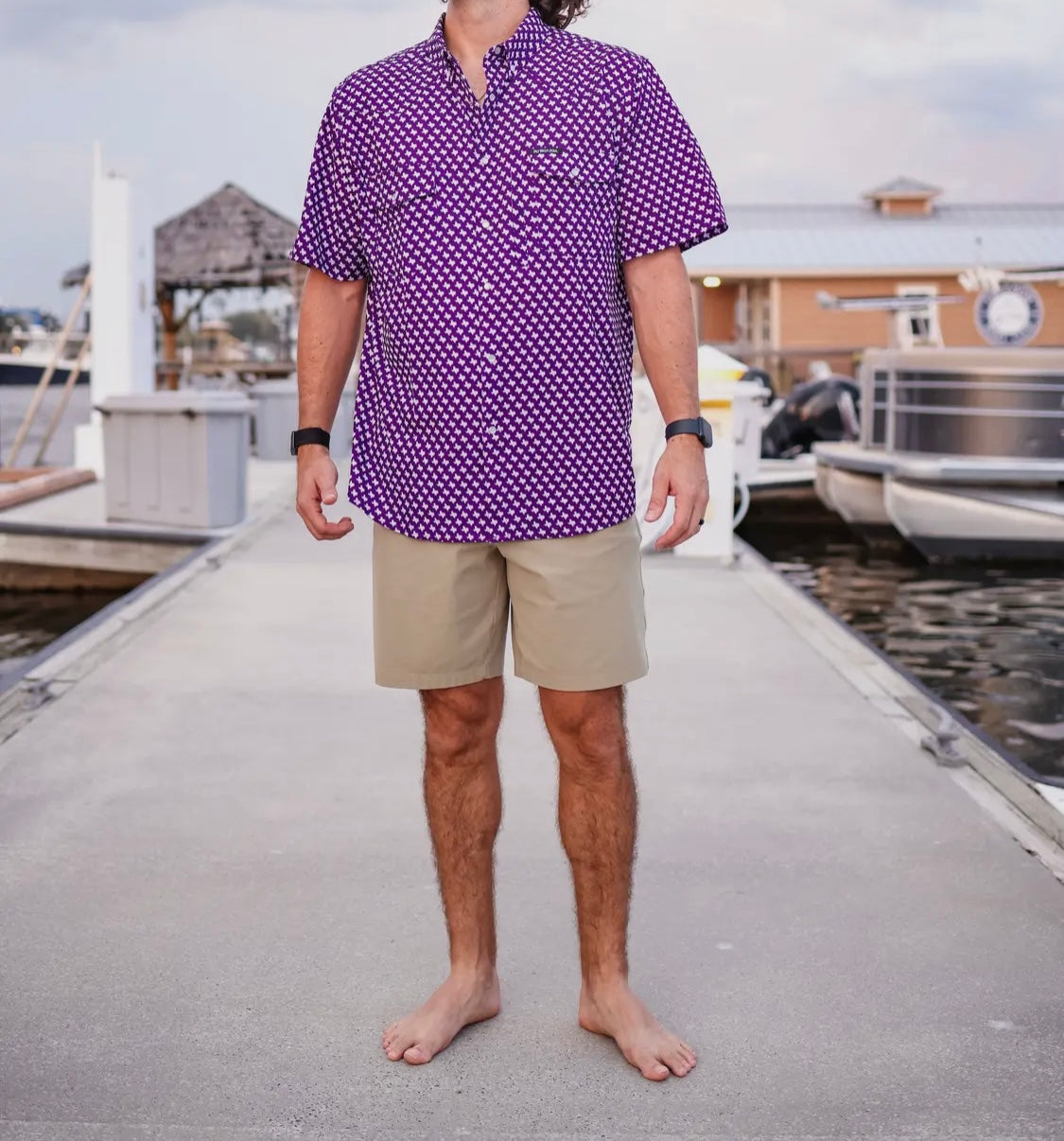 TCU Salt Water Fishing Shirt