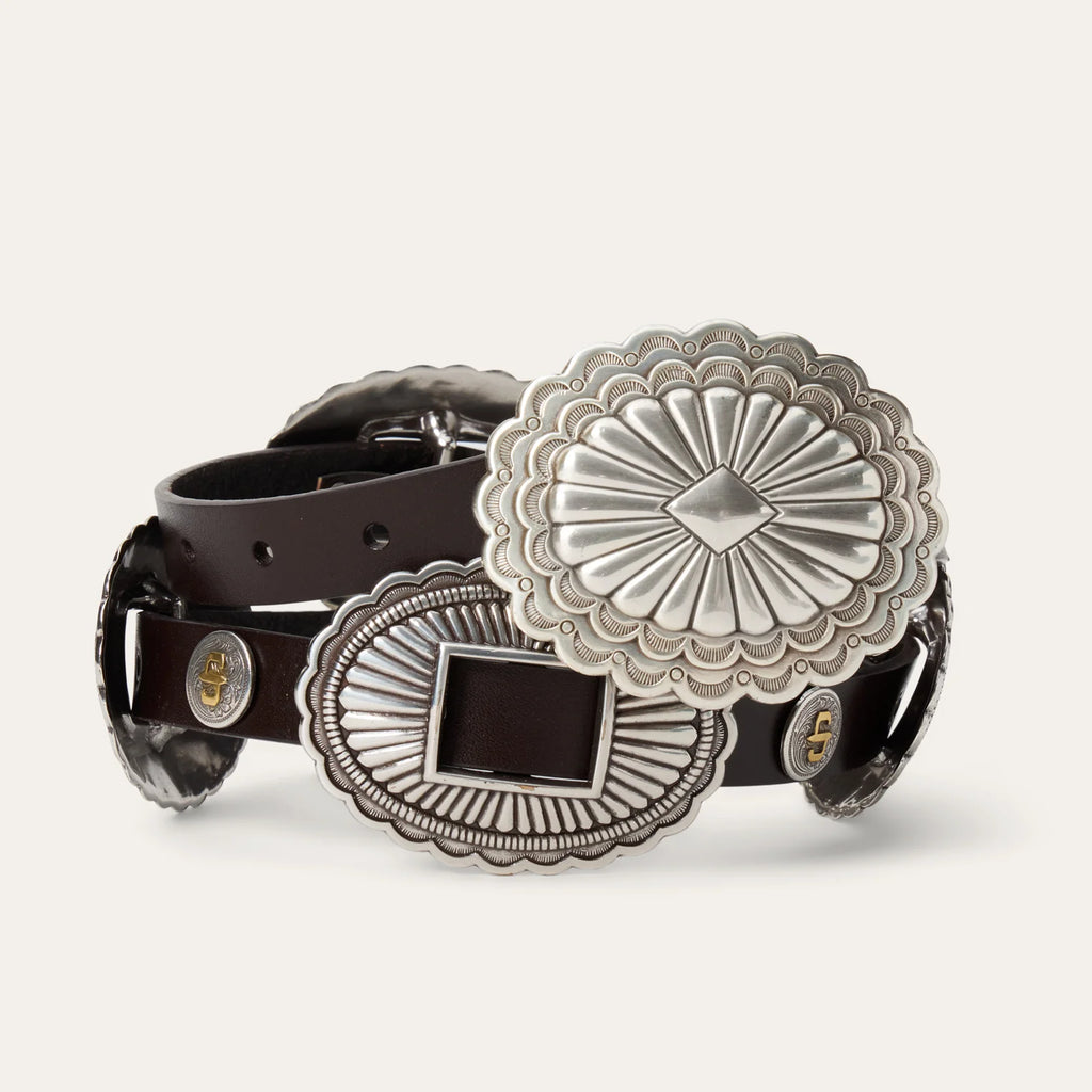 STETSON SOUTHWESTERN CONCHO BELT