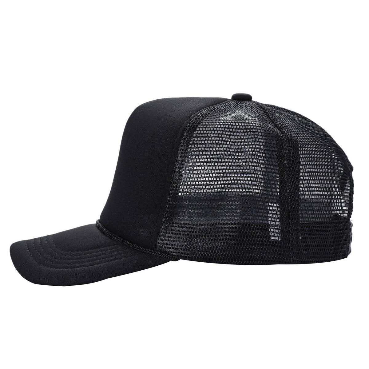 Unbranded Kids Foam Trucker Hat Mesh Back, Sponge Cap