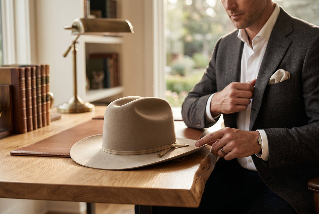 Fine Felt Cattleman Cowboy Hat