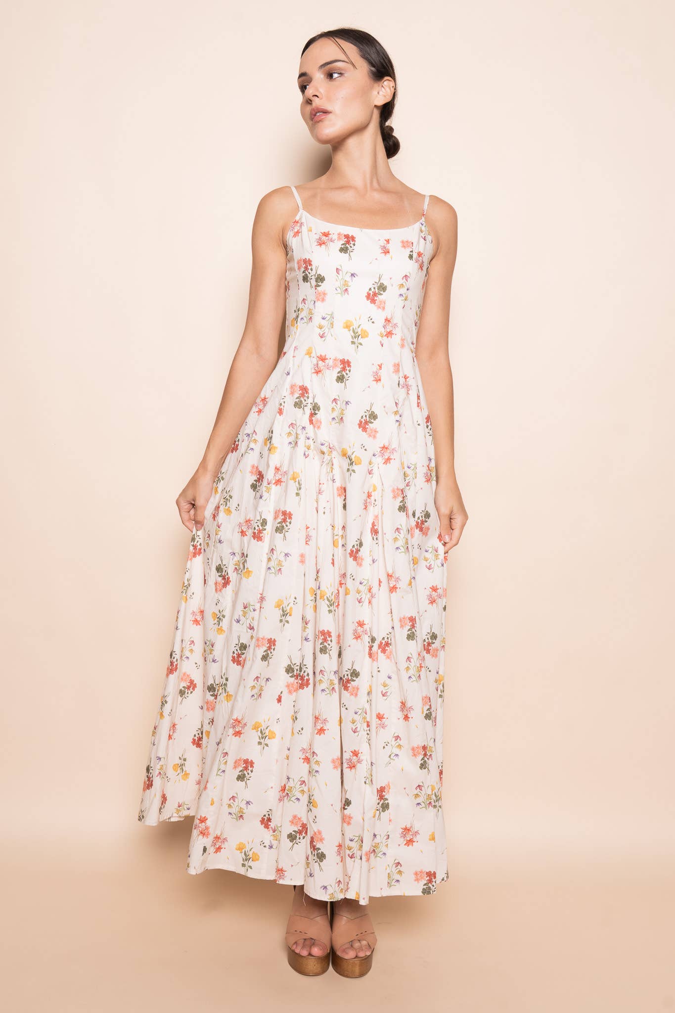 Floral Print Maxi Dress
