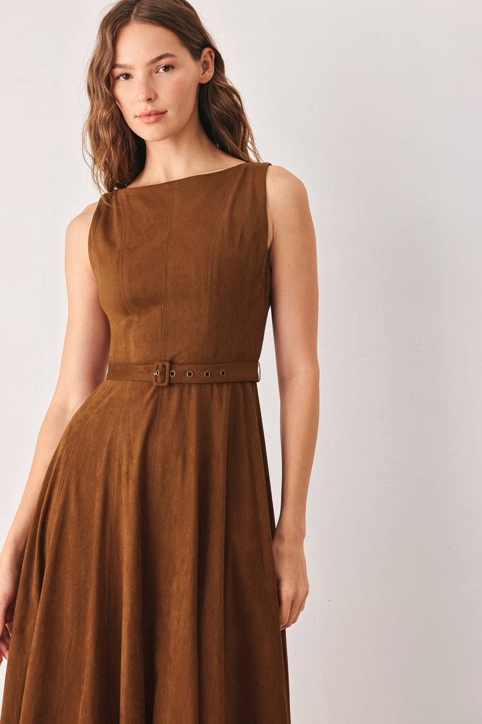 Stepping Into Fall Midi Dress