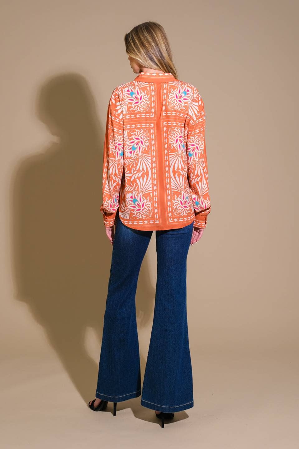 Orange Bliss Long sleeve Top
