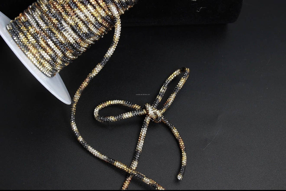 Rhinestone  lace accessory for hats 